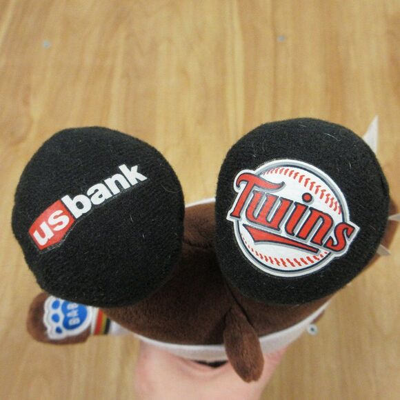 BUILD-A-BEAR WORKSHOP Minnesota Twins TC US Bank Brown Bear MLB 2019 12 Inch - Picture 6 of 12